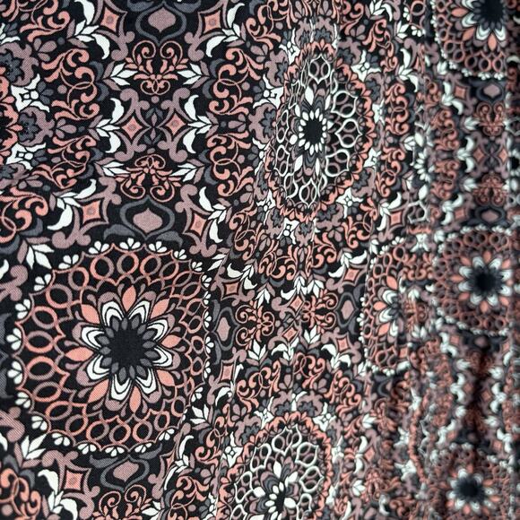 Torrid Medallion Print Babydoll Mini Dress Strappy Swing Tunic Boho Plus Size 5X - Picture 11 of 15